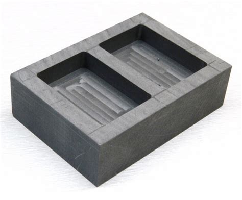 5oz GRAPHITE INGOT MOLD MACHINED for GOLD SILVER BARS MELTING REFINING SMELTING