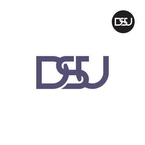 Letter DSU Monogram Logo Design 29319228 Vector Art at Vecteezy