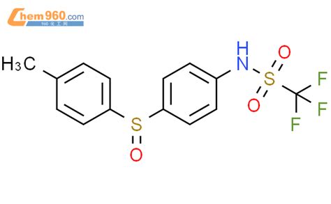 37924 23 5 Methanesulfonamide 1 1 1 Trifluoro N 4 4 Methylphenyl