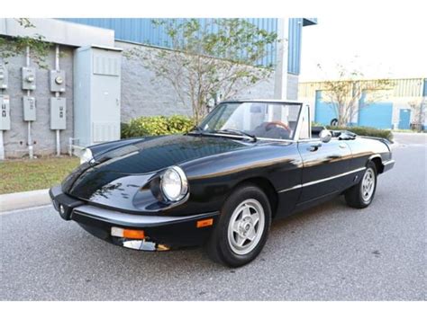 1984 Alfa Romeo 2000 Spider Veloce For Sale ClassicCars CC 1704140