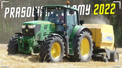 Mka na przepale czyli Prasowanie Słomy 2022 John Deere 6130M New