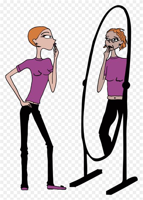 Mirror Clipart Reflective Looking In Mirror Clipart Flyclipart