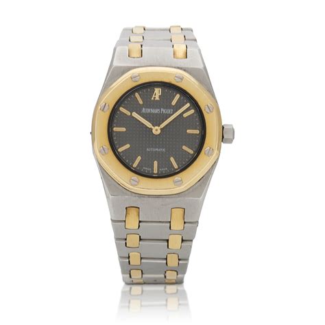 Audemars Piguet Royal Oak Stainless Steel And Yellow Gold Wristwatch