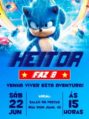 Hacer una invitación en línea Invitación digital SONIC Un increíble