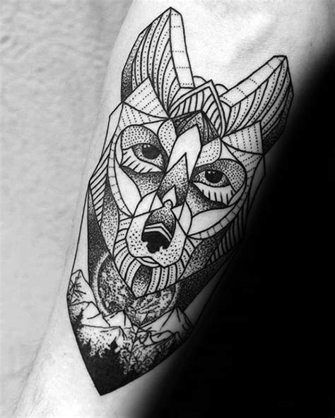 Tatuajes De Lobo Geom Trico Dise Os Y Bocetos