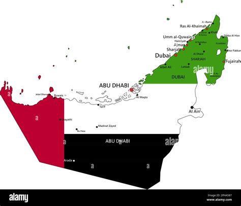 Mapa De Vector Detallado Mapa Dubai Im Genes Vectoriales De Stock