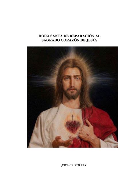 Hora Santa de reparación al Sagrado Corazón de Jesús HORA SANTA DE