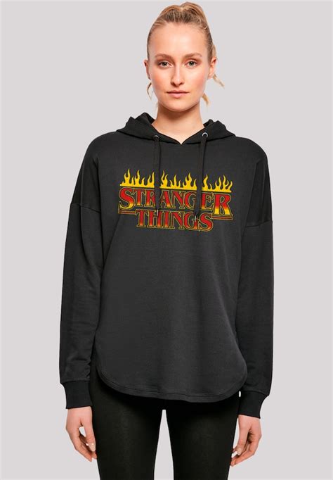 Black Friday F Nt Stic Kapuzenpullover Stranger Things Fire Logo Men