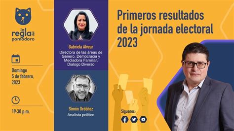 Primeros Resultados De La Jornada Electoral Elecciones Ec