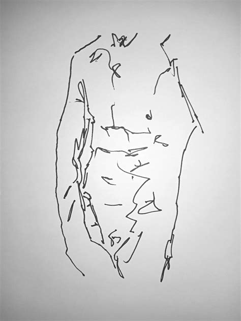 Holding A Pose Male Nude Sketch By Me Scrolller