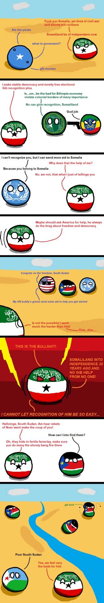 Polandball On Twitter Somaliland Goes Rogue Via Reddit Https T Co