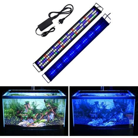 Clairage Aquarium Led Cm Lampe Pour Poisson Plantes Aquatiques