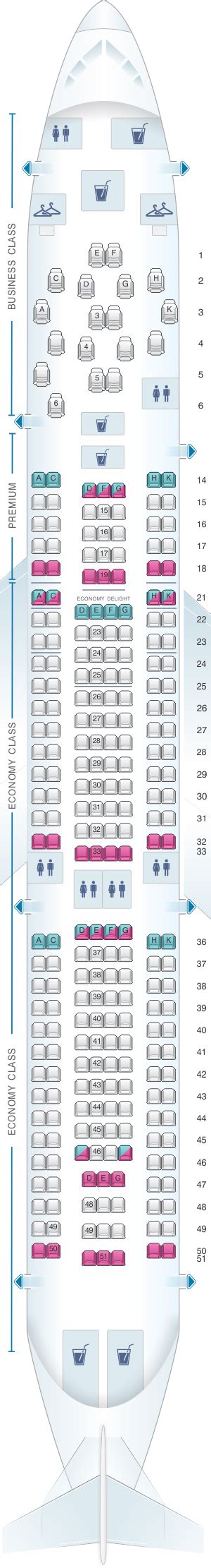 Airbus A330 223 Seating Plan Virgin