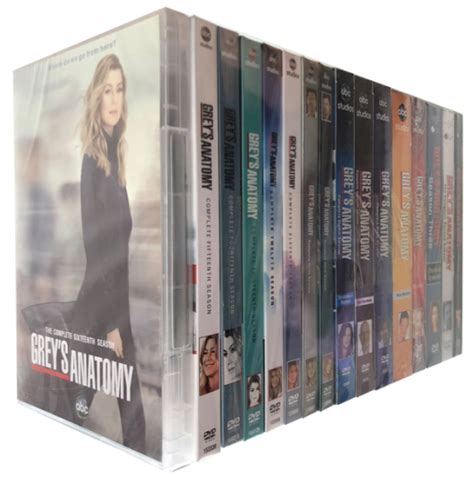 Grey's Anatomy The Complete Series Seasons 1-19 DVD Box Set 103 Discs