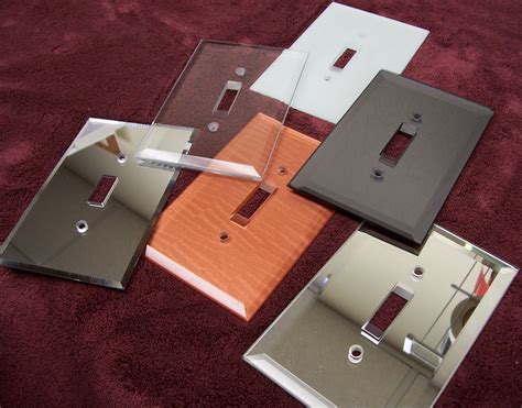 Mirrored Glass Switchplates From Arnev Products Inc