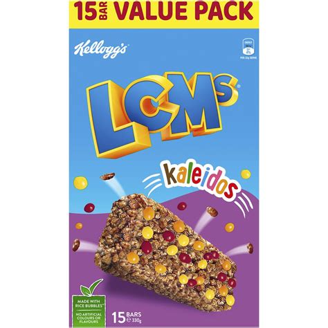 Kelloggs Lcms Kaleidos Snack Bars 15 Pack Woolworths