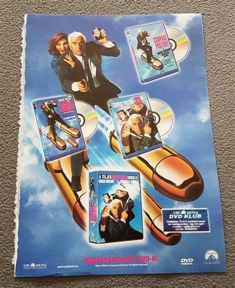 RARE THE NAKED Gun Leslie Nielsen Original Full Single Page Poster 5 40 PicClick UK