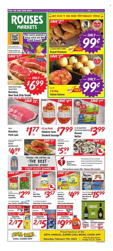 Rouses Markets (AL) Weekly Ad Flyer Specials February 1 to February 8, 2023