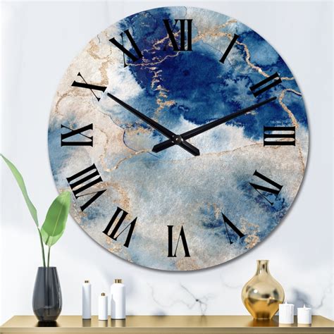 Metal Wall Clock Foter