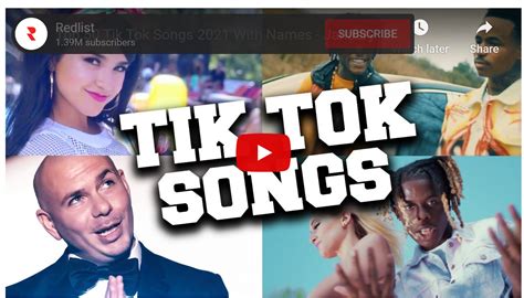 Le Canzoni Più Popolari Su Tik Tok Gennaio 2021 Playlist Youtube E