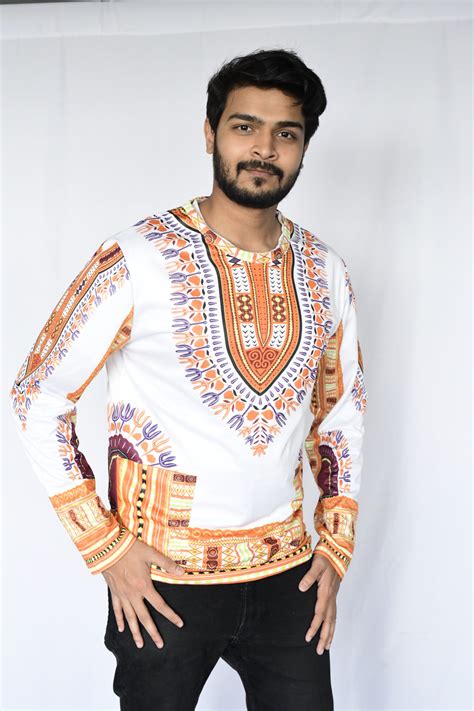 African Dashiki Long Sleeve Sante Wear Inc Shop Now