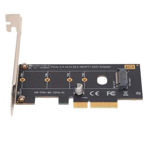 Fdit Adaptateur Nvme M Vers Sata Adaptateur M Vers Pcie Pcb Plaqu