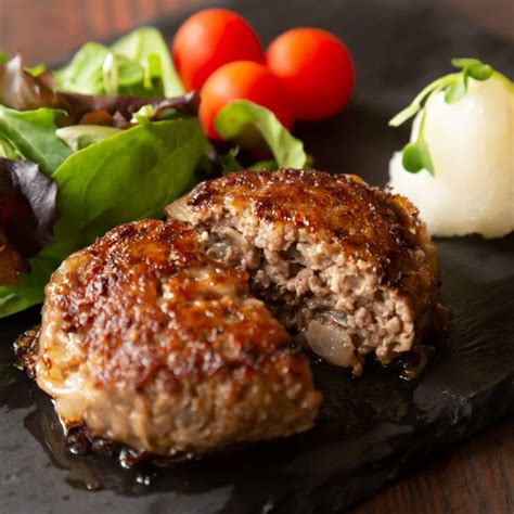 肉汁たっぷり♪肉の旨味まるごとハンバーグ 今日のレシピ ビーフンのケンミン食品