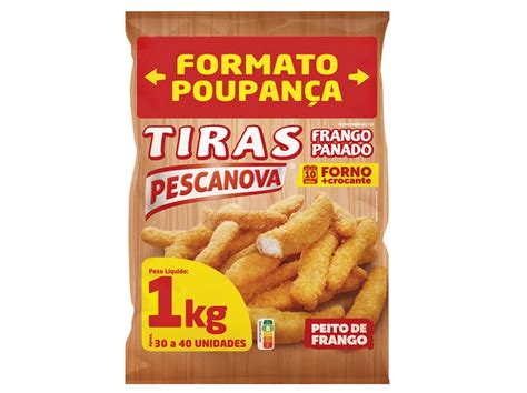 Tiras Frango Panado Kg Pescanova Nutrip Dia