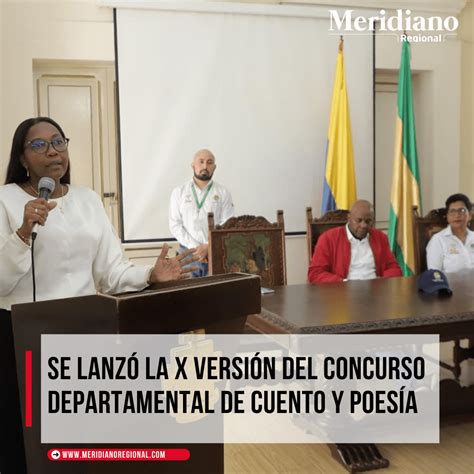 Se lanzó la X versión del Concurso Departamental de Cuento y Poesía