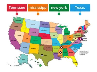 Usa physical map - Teaching resources