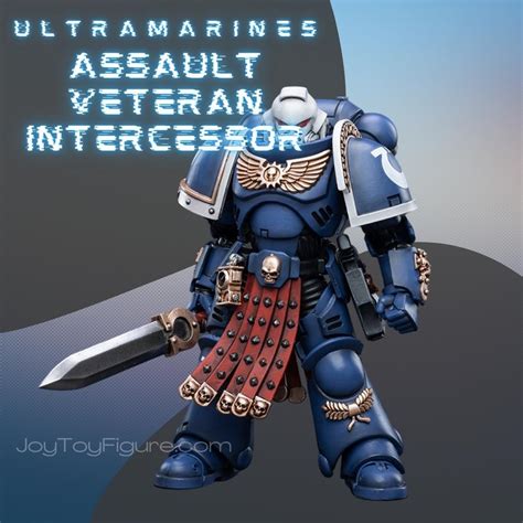 JoyToy Action Figure Warhammer 40K Ultramarines Primaris Assault