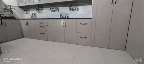 Modern PVC Grey Modular Kitchen Cabinet Base Mounted At Rs 380 Sq Ft