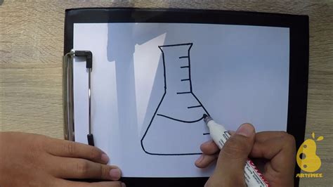 How To Draw Science Bottle Youtube