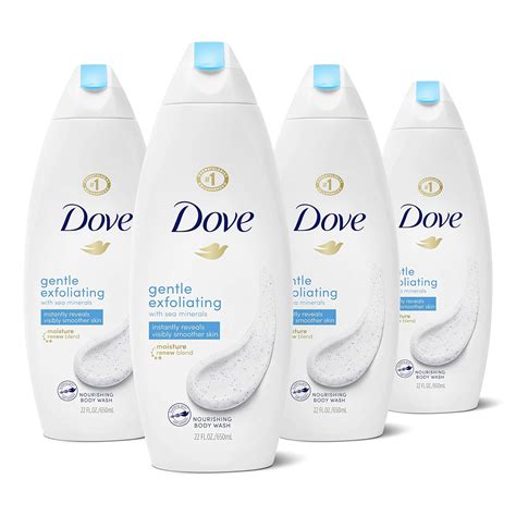 Buy Dove Body Wash Instantly Reveals Visibly Smoother Skin Gentle