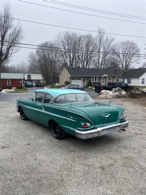 Chevrolet Bel Air Coupe Green Rwd Automatic Bel Air Classic