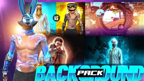 Free Fire Thumbnail Background Pack High Quality Direct Link