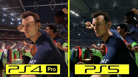 Ea Sports Fc 24 Ps4 Pro Vs Ps5 Graphics Comparison Eapartner Youtube