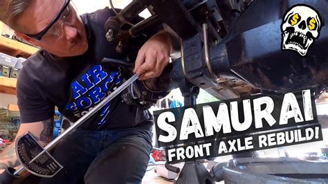 Samurai Front Axle Rebuild Quick And Easy Youtube