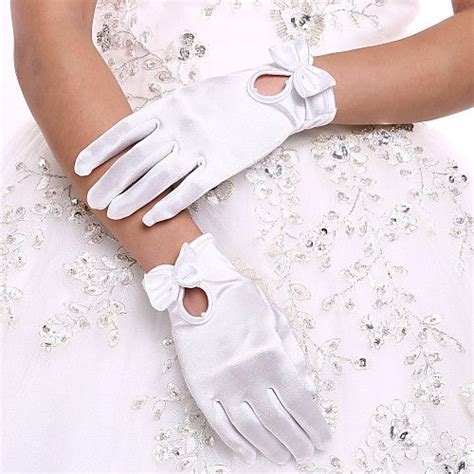 Spandex Wrist Length Glove Bridal Gloves Party Evening Gloves With