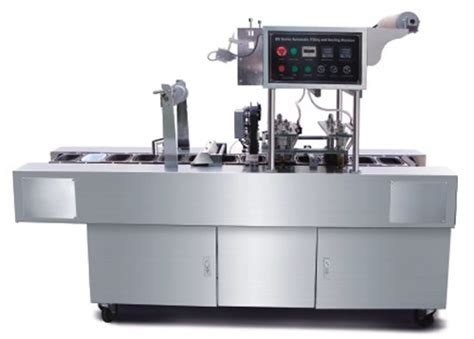 Automatic Cup Filling Sealing Machine Glenpak Packaging And Machines