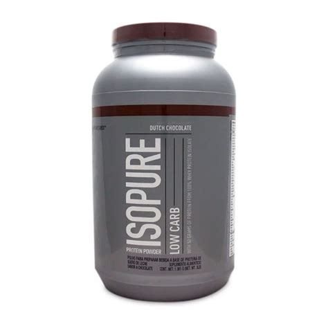 Isopure Low Carb Prote Na Lbs Sabor Chocolate Nature S Best