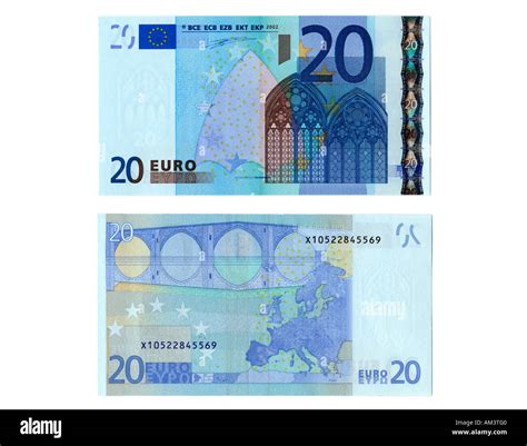 Euro Bill Front And Back