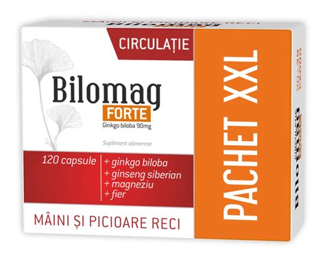 Bilomag Forte Circulatie Capsule Zdrovit Dr Max Farmacie