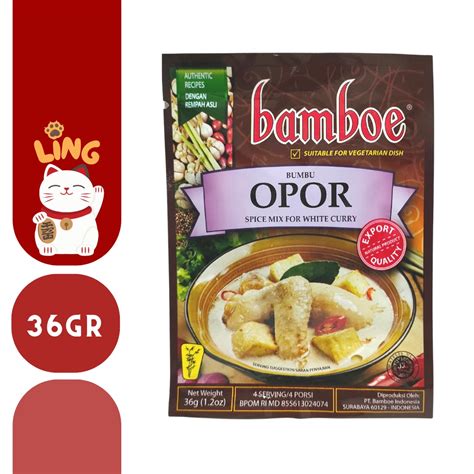 Jual Bamboe Bumbu Opor Gram Shopee Indonesia