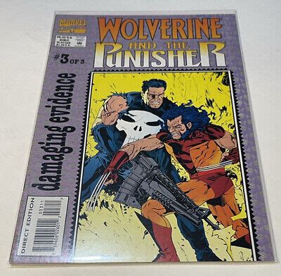 Wolverine And The Punisher Damaging Evidence 1993 Issue 3 Marvel