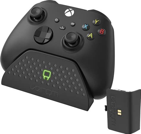 Venom Vs2880 Xbox Series S X And One Black Single Docking Station 1 Baterie Stojan Na Herní