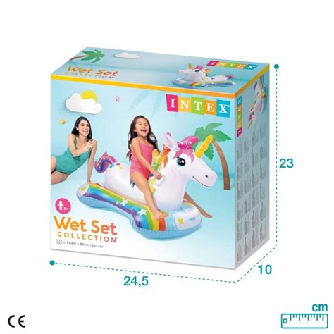 Flotador Unicornio Inflable Intex X Cm I