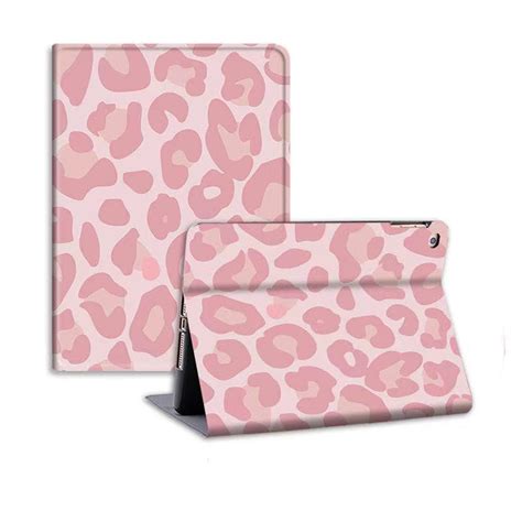 Pink Leopard Print Cute Ipad Case For Ipad 97 102 Pro 97 Etsy