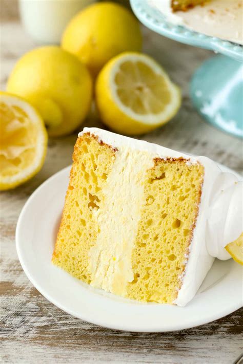 Lemon Ice Cream Cake Recipe Food Fanatic