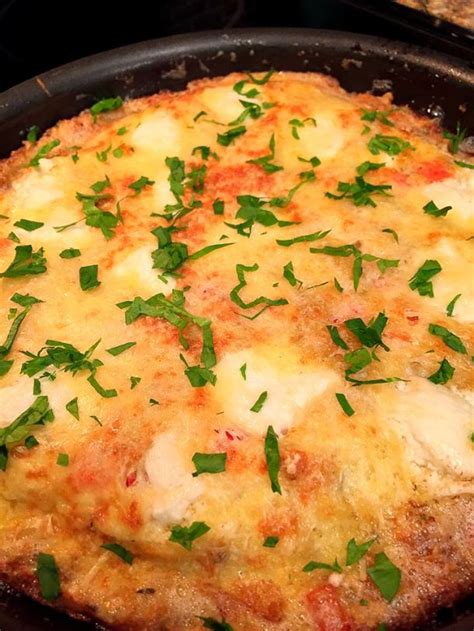 Goat Cheese And Red Pepper Frittata Lets Cook Some Food